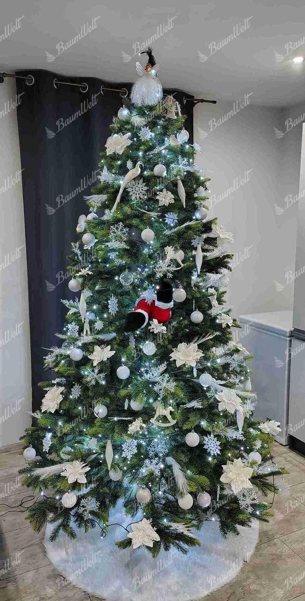Künstlicher Weihnachtsbaum 3D Italienische Fichte 210cm