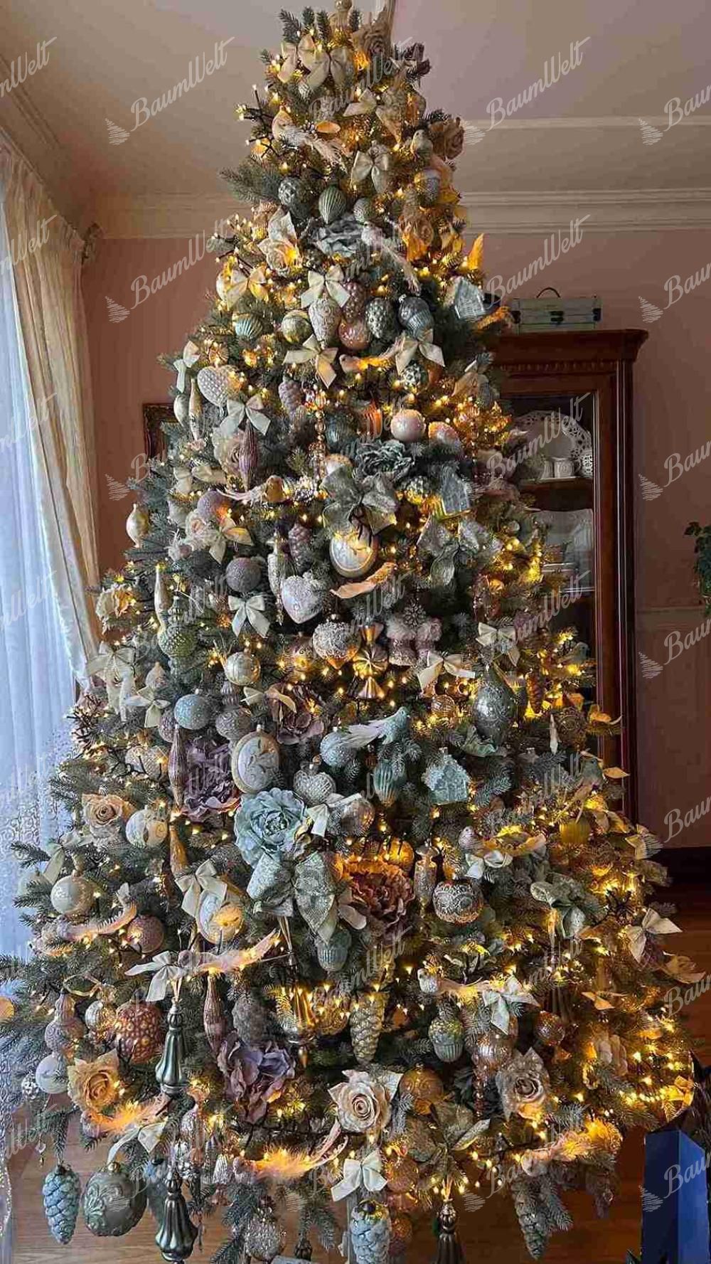 Künstlicher Weihnachtsbaum FULL 3D Eisfichte 240cm