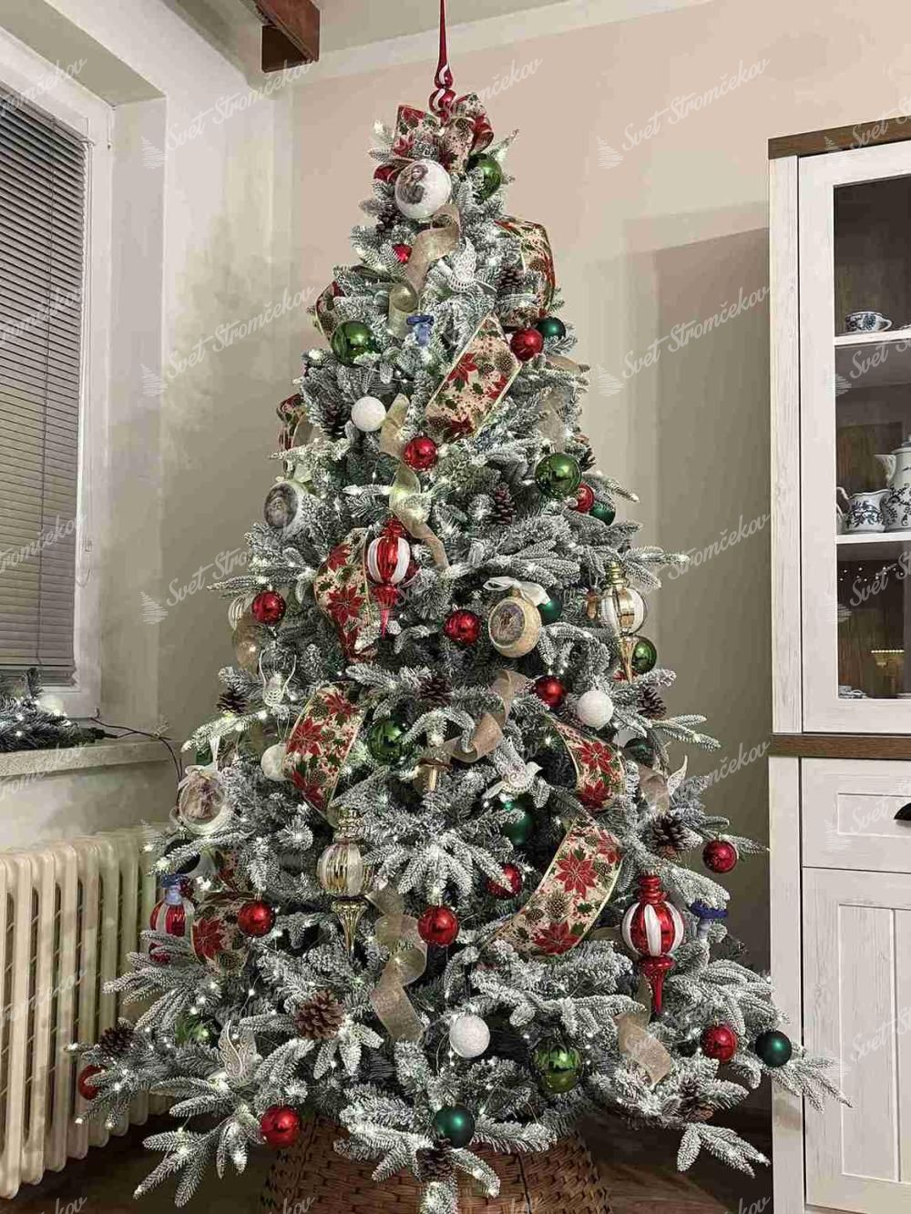 Künstlicher Weihnachtsbaum 3D Sibirische Tanne 210cm