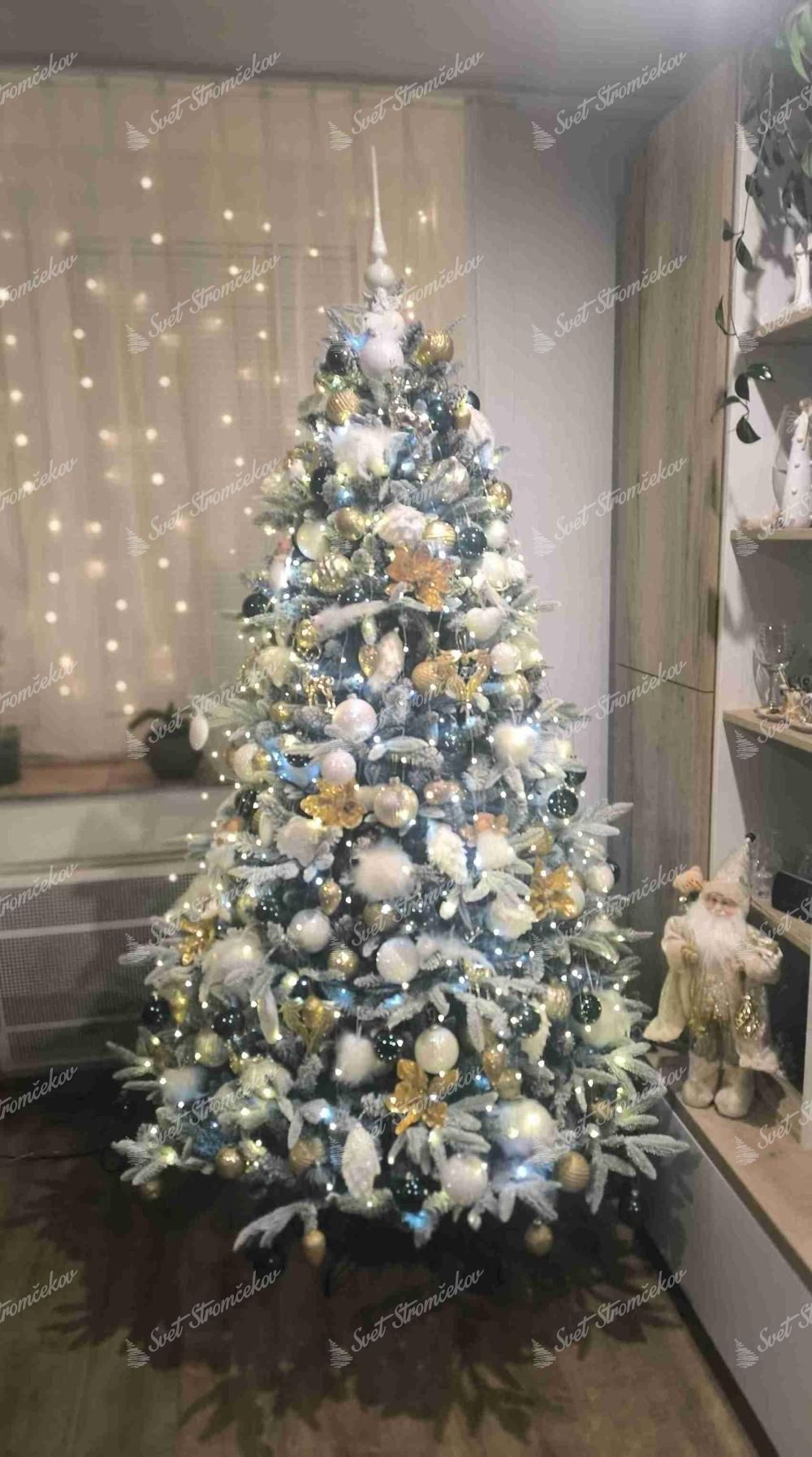 Künstlicher Weihnachtsbaum 3D Sibirische Tanne 210cm