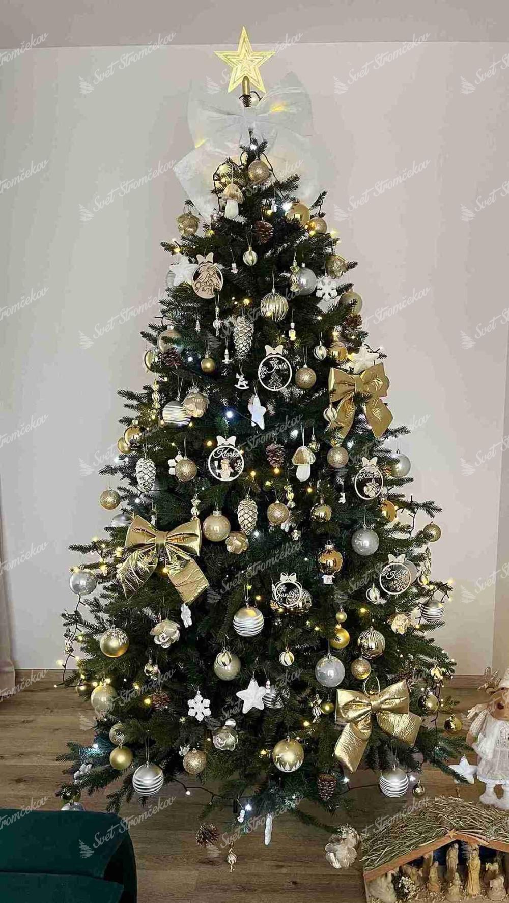 Künstlicher Weihnachtsbaum 3D Bergfichte 210cm