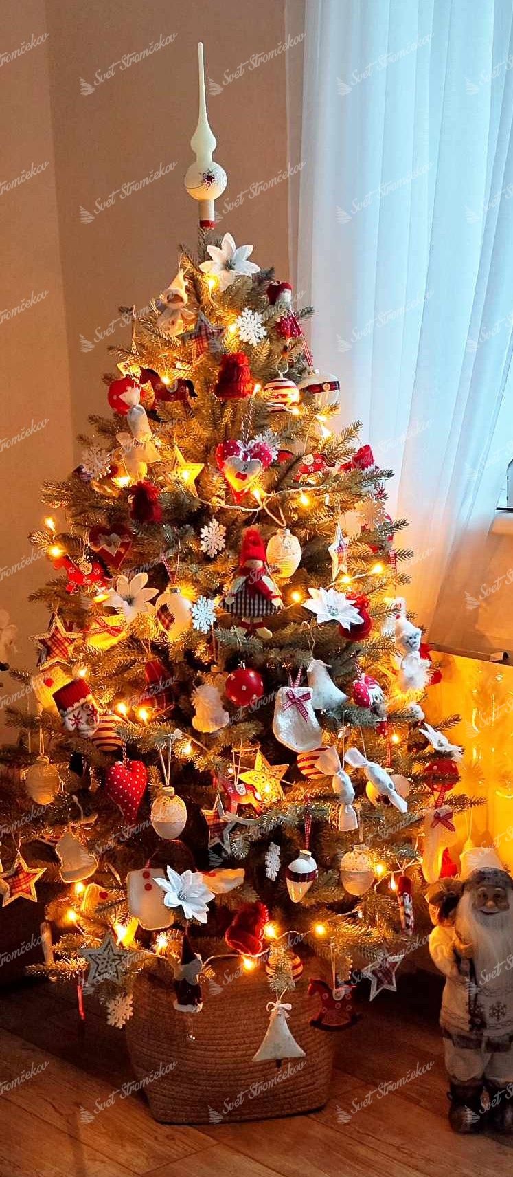 Künstlicher Weihnachtsbaum 3D Eisfichte 150cm