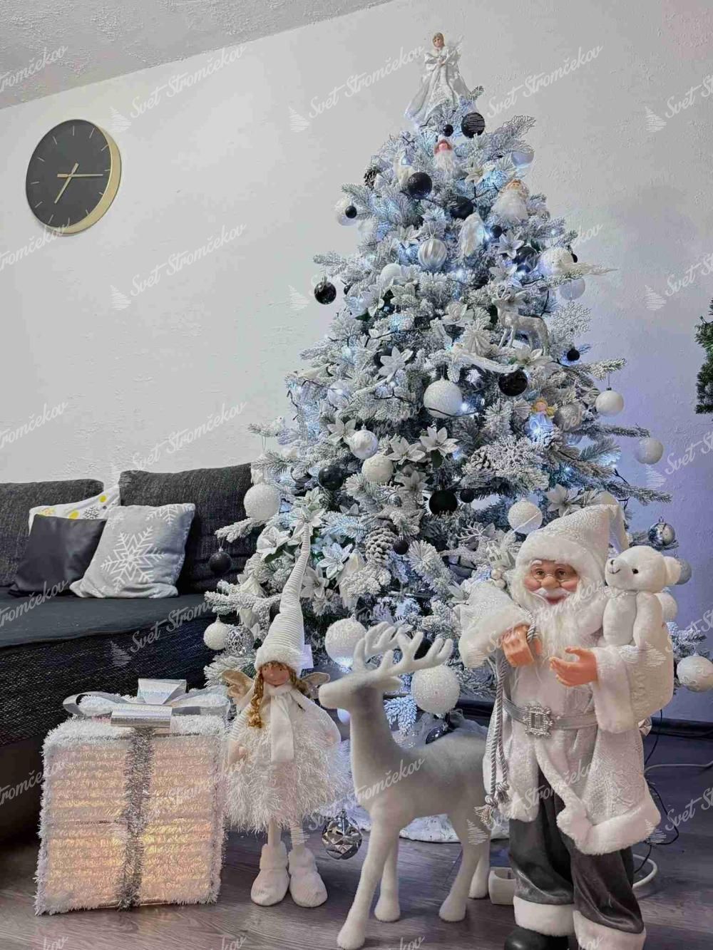 Künstlicher Weihnachtsbaum 3D Polarfichte 180cm