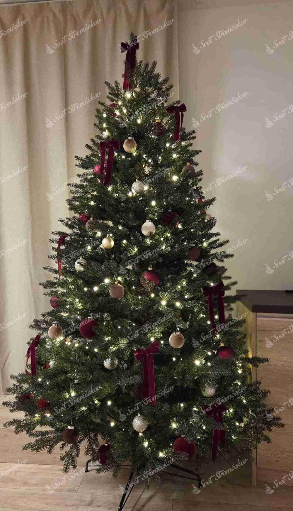 Künstlicher Weihnachtsbaum FULL 3D Alpenfichte 210cm