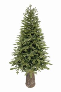 Künstlicher Weihnachtsbaum 3D Apenninische Fichte auf Stamm  