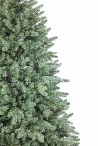 Detail des künstlichen Weihnachtsbaums FULL 3D Argentinische Fichte, Er hat realistische 3D-Zweige und grün-silbernes Nadelwerk