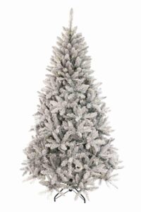Künstlicher Weihnachtsbaum Weiß-Fichte LED 