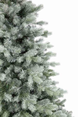 Detail des Weihnachtsbaums 3D Graukiefer dessen dichtes grün-silbernes Nadelwerk für ein besonders realistisches Erscheinungsbild sorgt